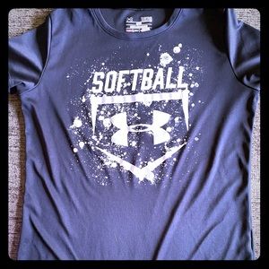 🥎 Girls Softball Tee 🥎